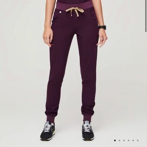 FIGS deep purple Zamora Jogger size MP